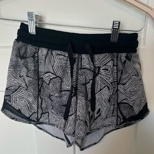 Patterned Lululemon shorts